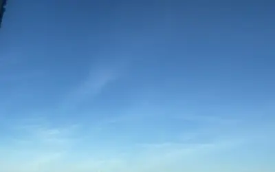 Amsterdam: another fake sky today; a plane was pulling a long trail when I took the picture, but not visible on photo