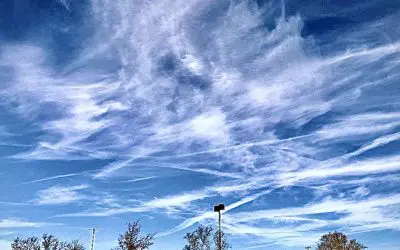 What is this over Coolidge Arizona? These are not jet contrails.They are not dissipating. Not normal at all.