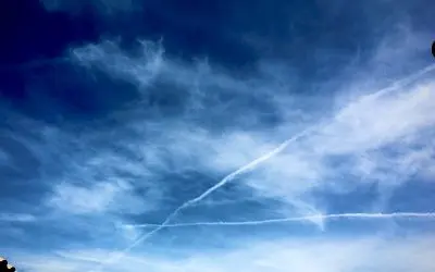 Death Cross over native land in Arizona.