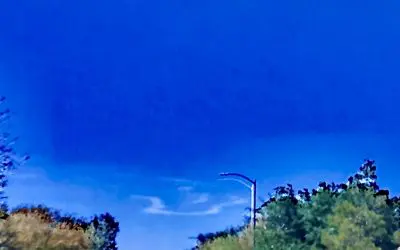 Maraña Arizona. So-called snake Chemtrail. Very Toxic type of Chemtrail.