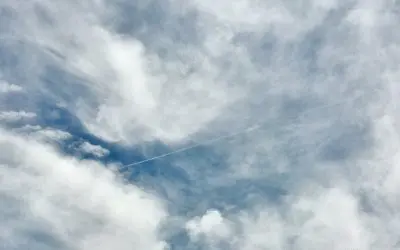 Casa Grande Arizona. Completely chemtrailed skies.