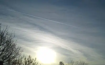 Whiteout in Serbia, SE Europe