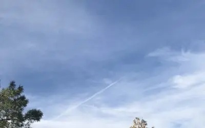 Dewey Arizona – Chemical Sprays Spreading Into Fake Clouds And Ruining What Could Have Been A Beautiful Spring Day!!!