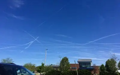 Heavy spraying today!