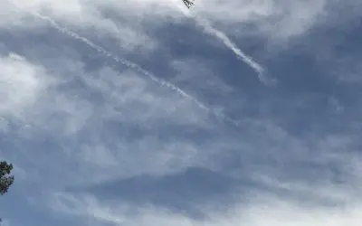 Tempe Arizona – Heavy Chemtrails Spraying Has Us Now Under A Total Dome – Unsafe To Be Outside!!!