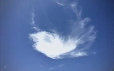 Spraying to the west of us and creepy little chemical clouds breaking off and floating over.