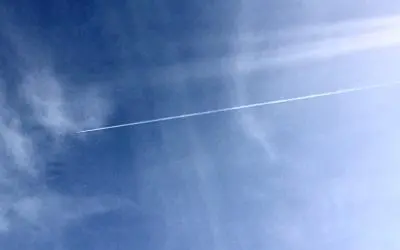 Phoenix Arizona. Filthy skies of Chemtrails