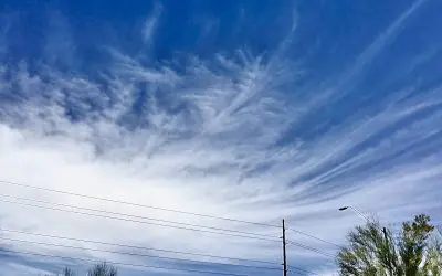 Chemical sky blobs. Super stupid, leftist, ignorant and corruption filled state of Arizona