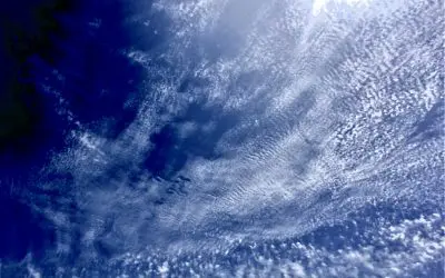 Arizona. The wind is blowing but these clouds (they sprayed) haven’t moved in 4 hours now.