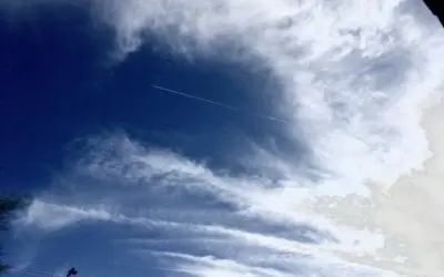 Southwest US. Donald Trump’s America, chemical skies.