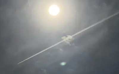 Chemtrails in St. Charles Missouri – April 26, 2025