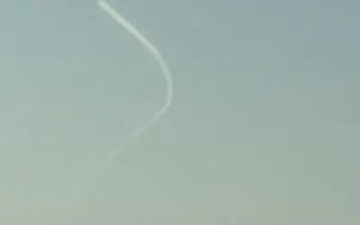 Hit the state line, swung a 90