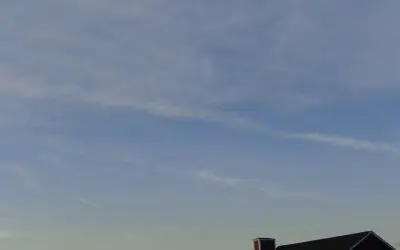 Evening Chemtrail