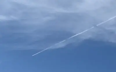 Chemtrails in St. Charles Missouri – May 17, 2025