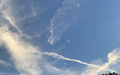 Chemtrails east side of Cayuga lake , NY