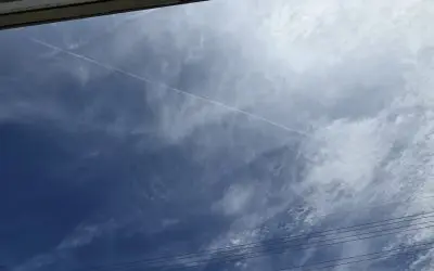 Morning Chemtrails in Chandler, AZ – 18Aug25