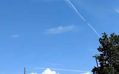 Cache Valley, Utah, Aug.231, 2025 at 1: 30 pm MT Spraying all a crossed the North end of Utah.