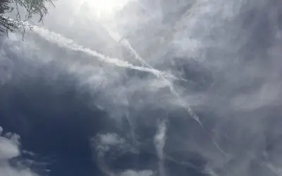 I saw all the pics from Arizona. So here’s some today 8/18/25 at 1:30 PM over Eloy Arizona.