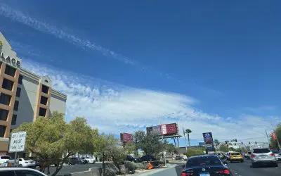 Wtf sky in Vegas