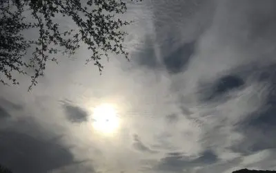 From Tucson Arizona, skies completely blotted out by solar geoengineering today.. Wednesday Sep 17 2025 at 4:00 PM