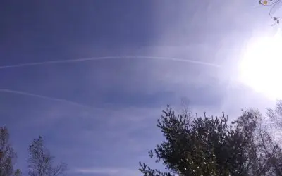 Another friday in Quebec “chemtrailled”