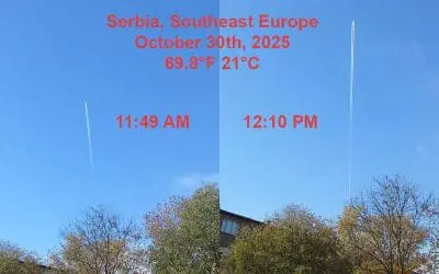 Clear till noon. Serbia, Southeast Europe