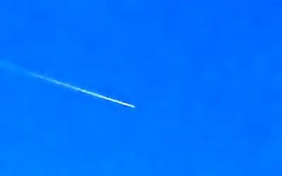 Donald Trump’s chemtrails over Chandler Arizona.