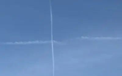 An otherwise sunny November day in OKC.