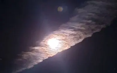 Night Trails over Tempe AZ