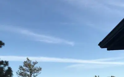 Dewey, Arizona – Heavy Chemical Spray Today! We’re Now Covered By a Gray, Poisonous Dome!