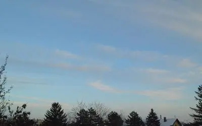 Clear morning, ugly afternoon. Serbia, SE Europe