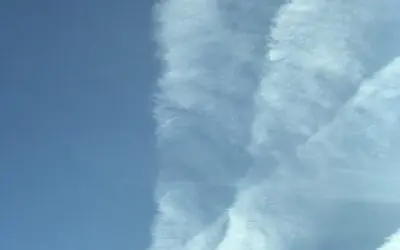 Dewey, Arizona – These Chemical Sprays Are So Blatant Today!  Responsible Parties Are Convinced They Will Suffer No Consequences!