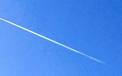 I guess Trump just loves the chemtrails or maybe his handlers told him to leave them alone.