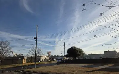 Chemtrail Greetings Morning of January 20th – Mobile, AL