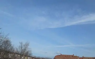 Sky Flows over Serbia, Southeast Europe