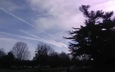 Chemtrail’s over our National Park!