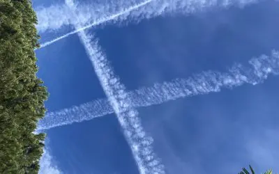 Chem Trails in La Crescenta, California