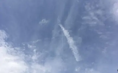 Trump droppings in the skies of Central Arizona