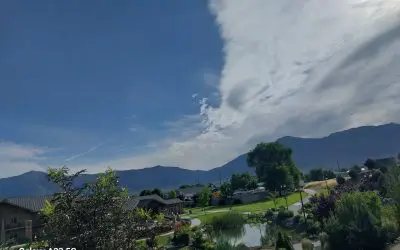 Ogden air clouds God’s sun