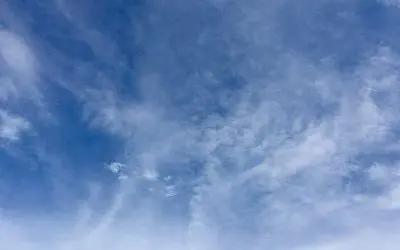 Anna Maria Beach Florida. Skies covered in chemicals that are inhibiting the natural growth of thunderheads. This is why you are in a drought Florida.