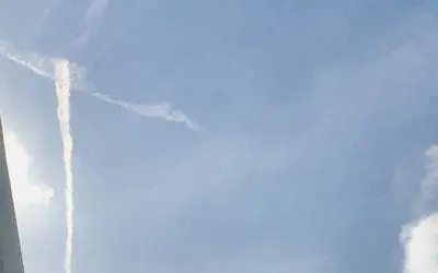 Franken Skies over Bradenton Florida. If you plan to come to Florida you will be sprayed by chemtrails.
