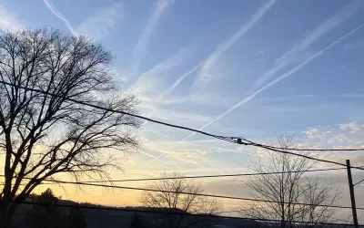 Facing South and West over Wheeling, WV