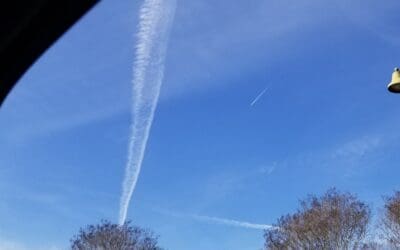 Chem trails over San Juan Capistrano,  CA
