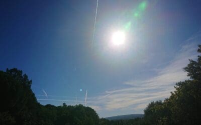 Chemtrails in Drôme Provençale 2022 FRANCE