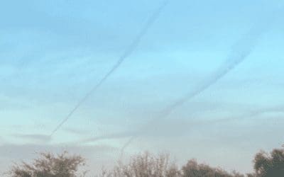 Chemtrails in San Tan Valley, Arizona