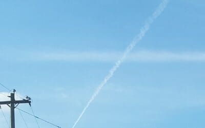 Look! It’s a cloud starting to form… wait. No, nevermind. It’s just another chemtrail.