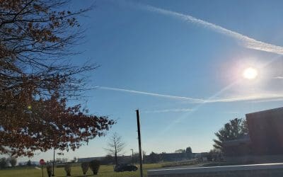 3 were flying at once!