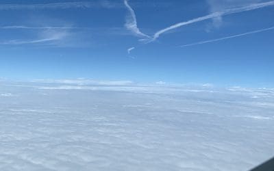 20,000 ft. Over the Gulf of Mexico