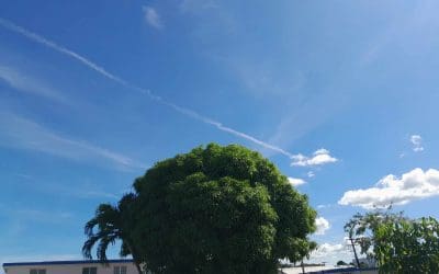 Chemtrails over Puerto Rico
