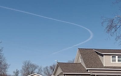 Normal flight path